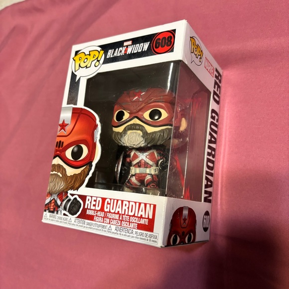 Funko Pop bobble head- Marvel- Red Guardian from Black widow 608 - Picture 6 of 6